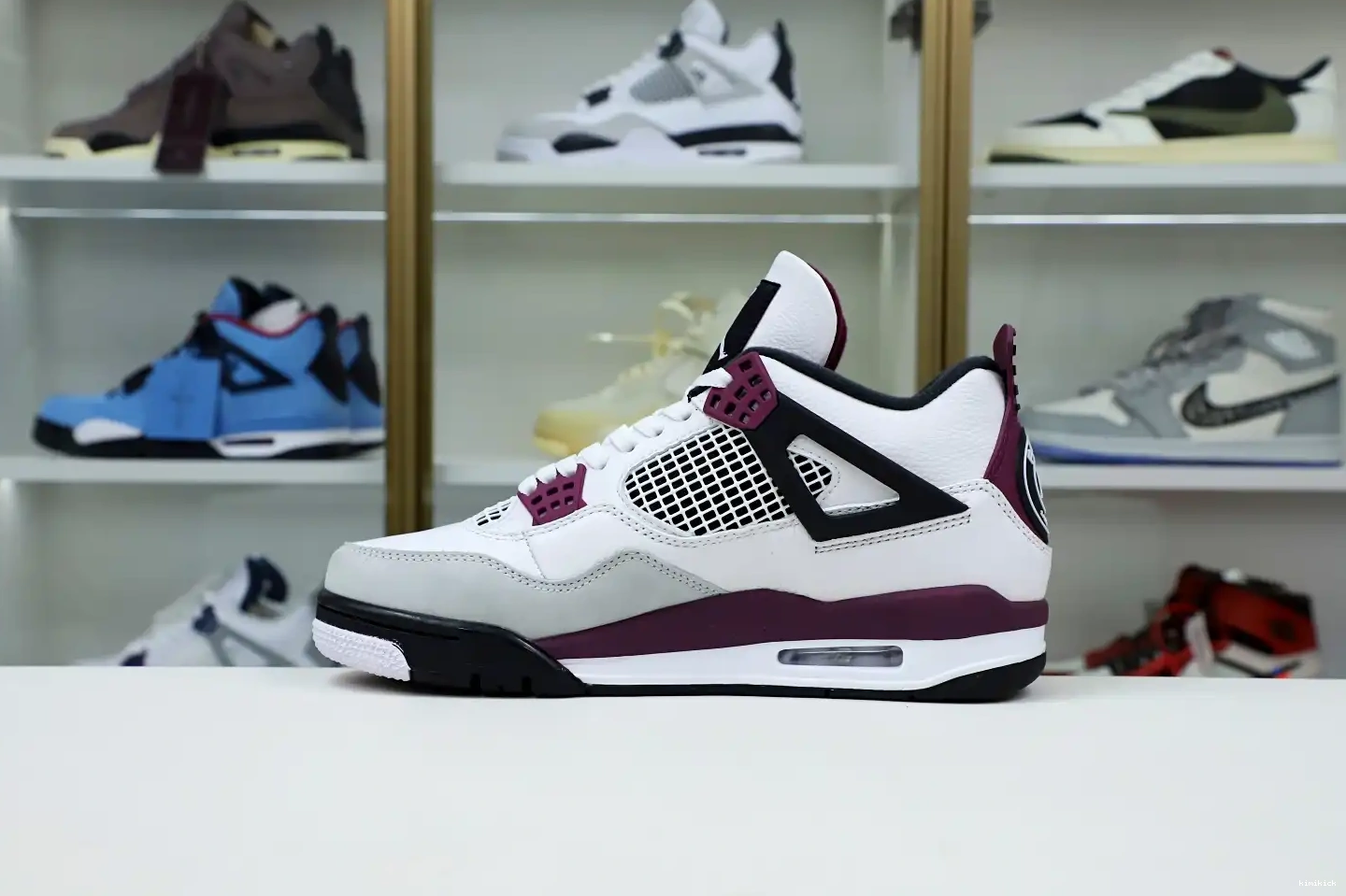 JORDAN 'BORDEAUX' 4 RETRO AIR SAINT-GERMAIN AIR X JORDAN PARIS Kimikick 0506